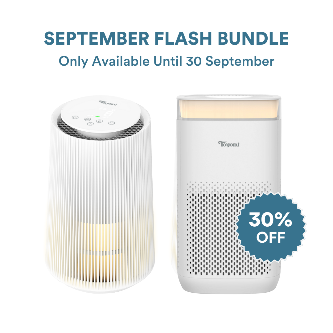 [FLASH] TOYOMI HaloGuard & Haloguard Max HEPA UV Air Purifier AP 7000IT + AP 7300IT Bundle