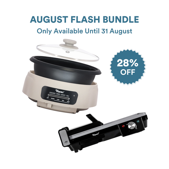 [FLASH] TOYOMI 4.0L 4-in-1 Multi Cooker MC 4646 + Griddler & BBQ Grill BBQ 9205 Bundle