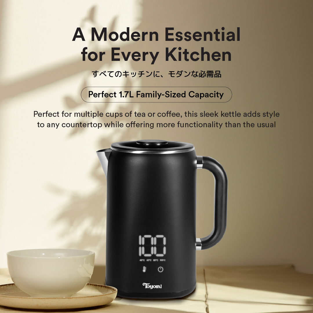 [NEW] TOYOMI Classic Cordless Smart Kettle WK 1795
