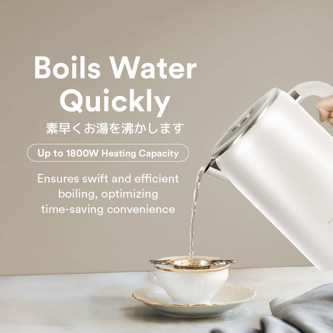 [NEW] TOYOMI Classic Cordless Smart Kettle WK 1795