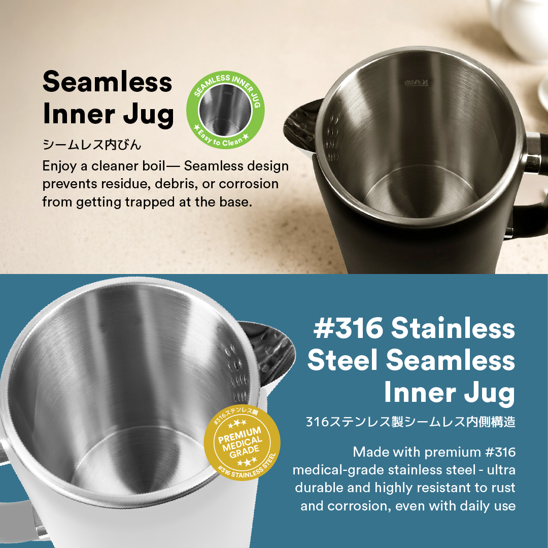 [NEW] TOYOMI Classic Cordless Smart Kettle WK 1795