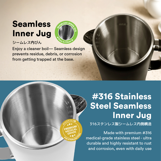 [NEW] TOYOMI Classic Cordless Smart Kettle WK 1795