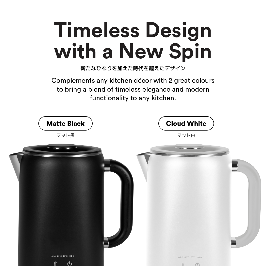 [NEW] TOYOMI Classic Cordless Smart Kettle WK 1795