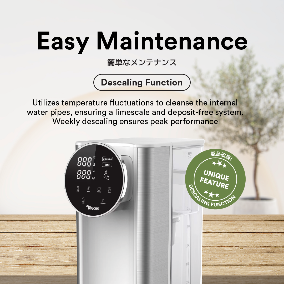 Toyomi InstantBoil 4.3L Filtered Water Dispenser FB 5543F