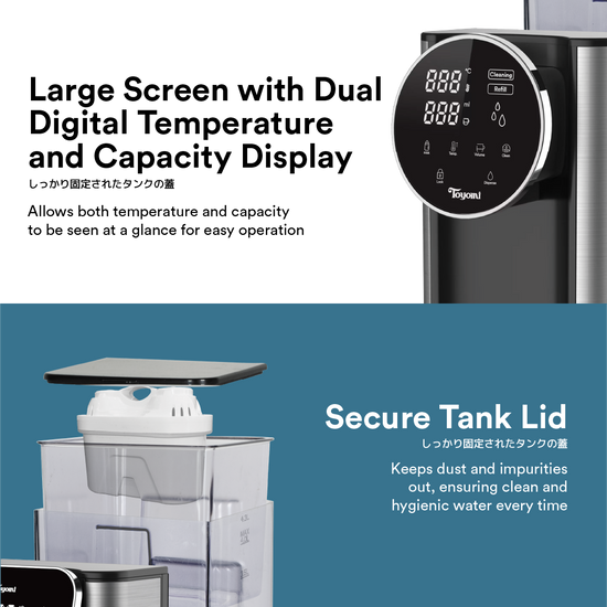 Toyomi InstantBoil 4.3L Filtered Water Dispenser FB 5543F