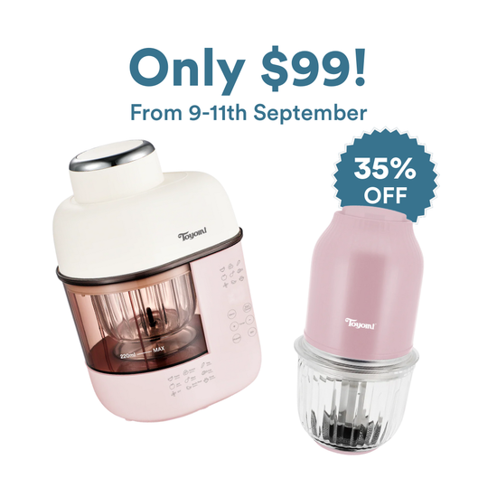 [9.9 SALE] TOYOMI NourishMix All-In-One Baby Food Maker BBF 7003 + TOYOMI Electric Mini Food Chopper EC 7037 Bundle