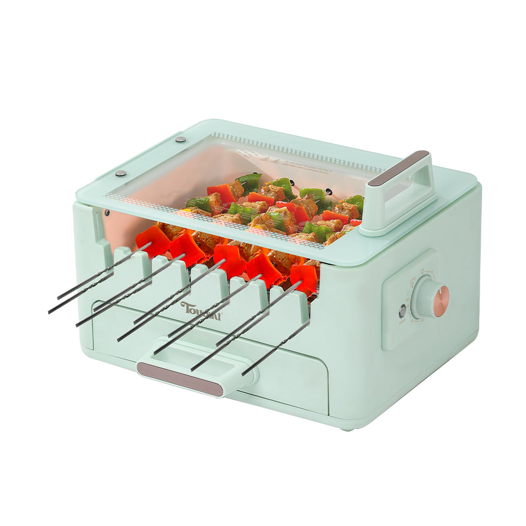 [NEW] TOYOMI 4-in-1 Rotating SkewerPro Grill BBQS 3000