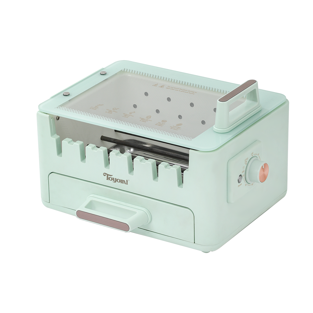 [NEW] TOYOMI 4-in-1 Rotating SkewerPro Grill BBQS 3000