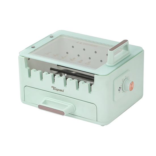 [NEW] TOYOMI 4-in-1 Rotating SkewerPro Grill BBQS 3000