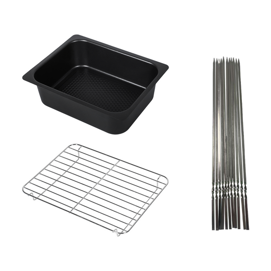 [NEW] TOYOMI 4-in-1 Rotating SkewerPro Grill BBQS 3000