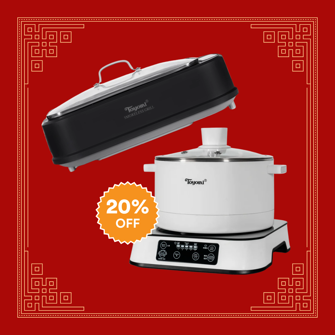 CNY Bundle: Hot Pot & Smokeless Grill (SSB 6625 + BBQ 2002)