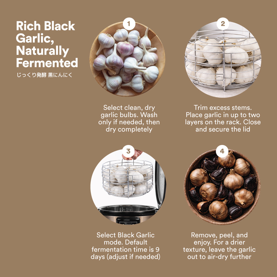 TOYOMI 5.0L Multi Healthy Fermentation Micro-com Pot (Black Garlic Maker) BGM 8810