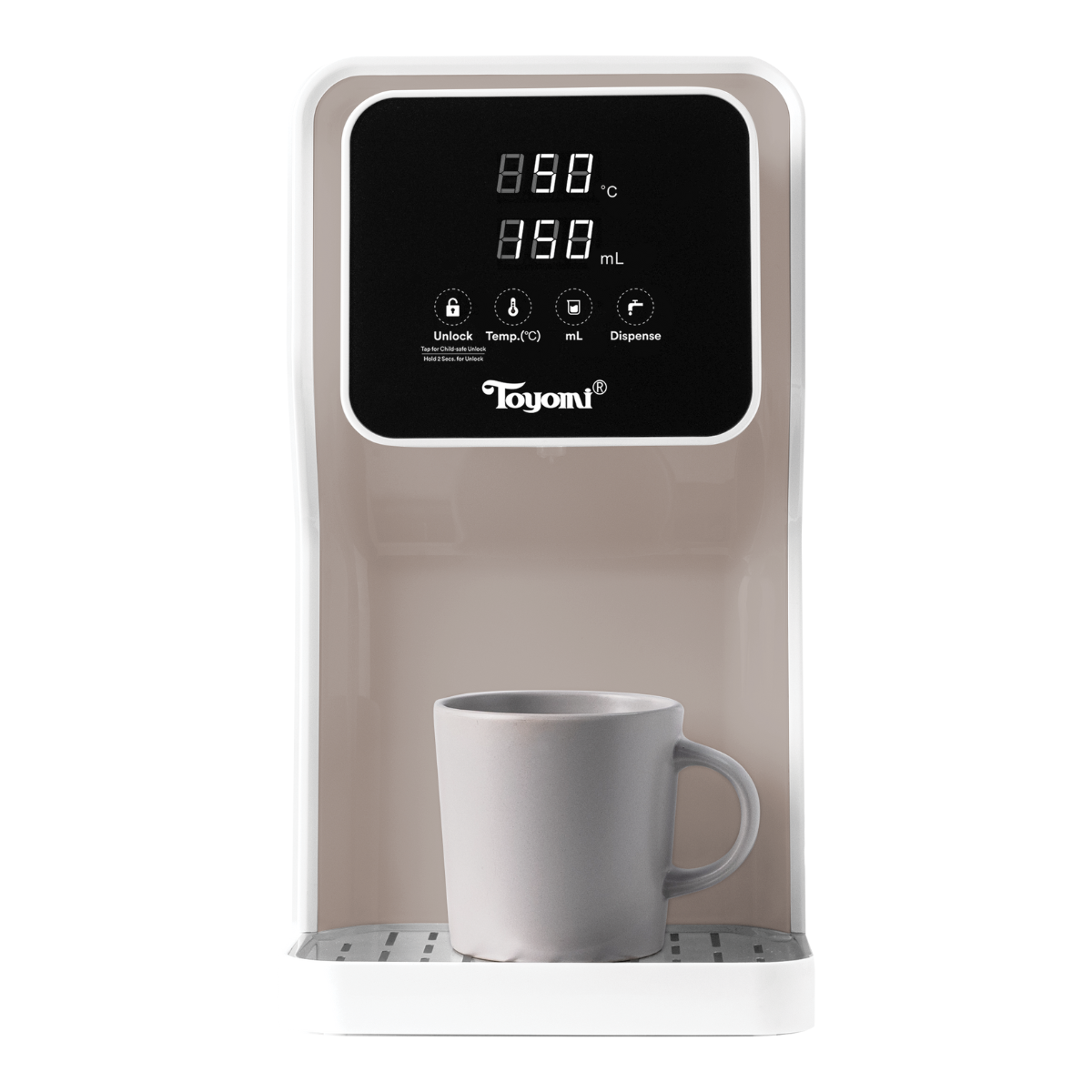 TOYOMI 5.8L Instant Boil Filtered Water Dispenser with Premium UltraNano™ Filter FB 8845F