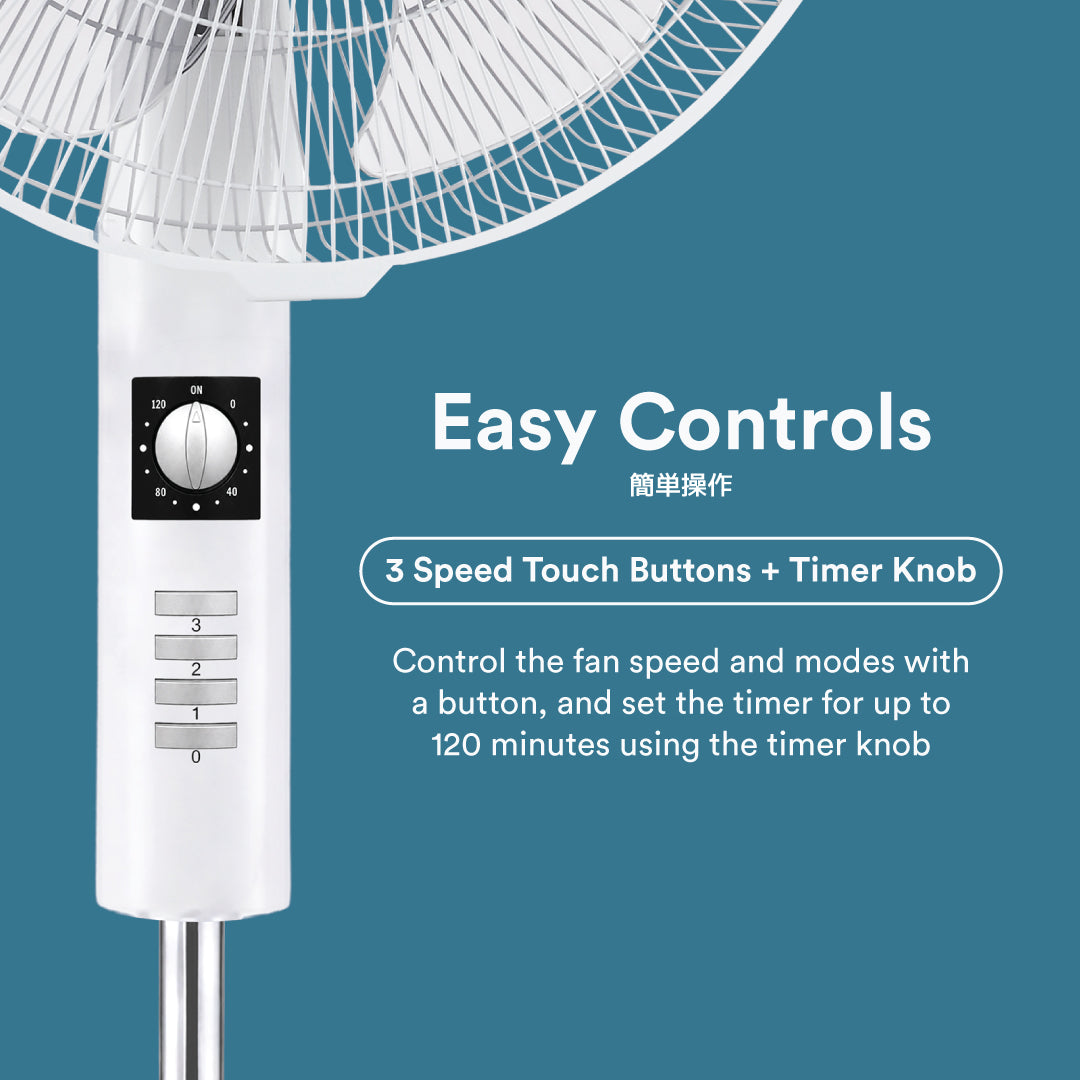 TOYOMI 16" Stand Fan FS 4023