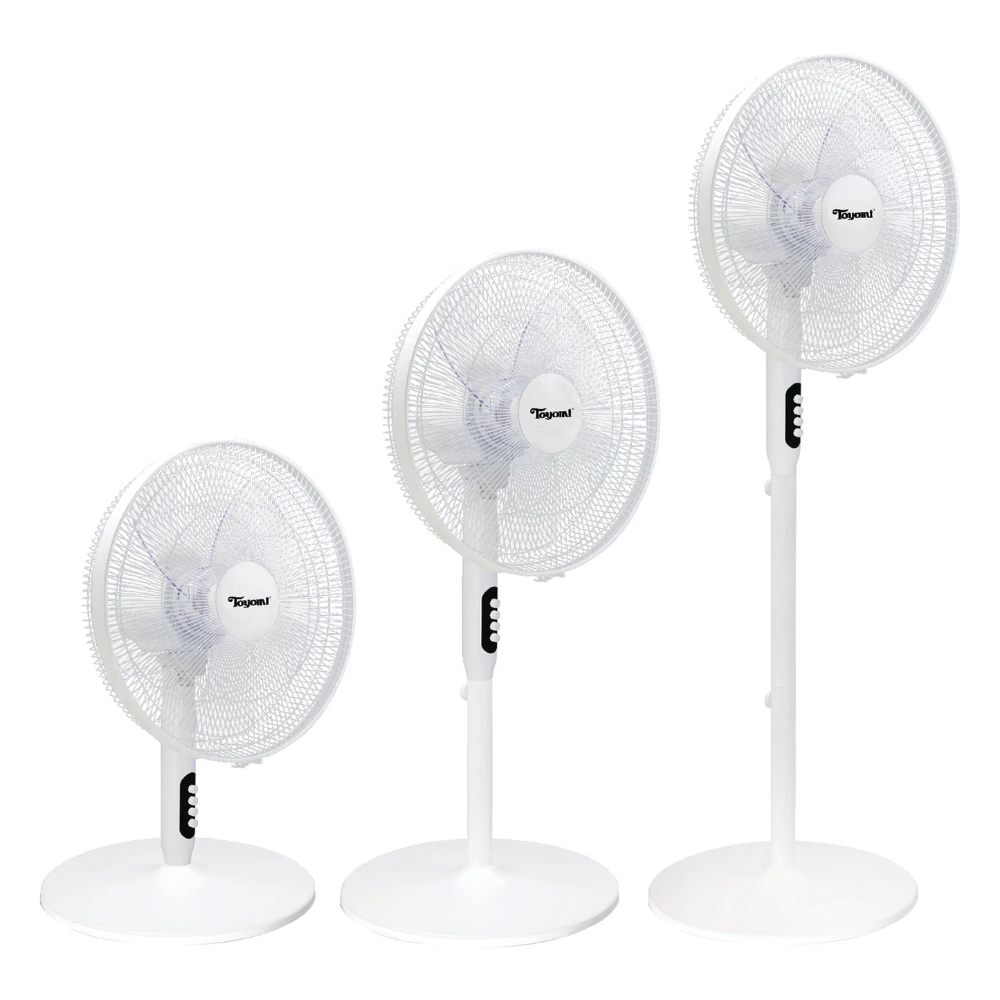 [1.1 Sale Bundle] 2x TOYOMI 16” 3-in-1 Adjustable Stand Fan FS 4076 Bundle