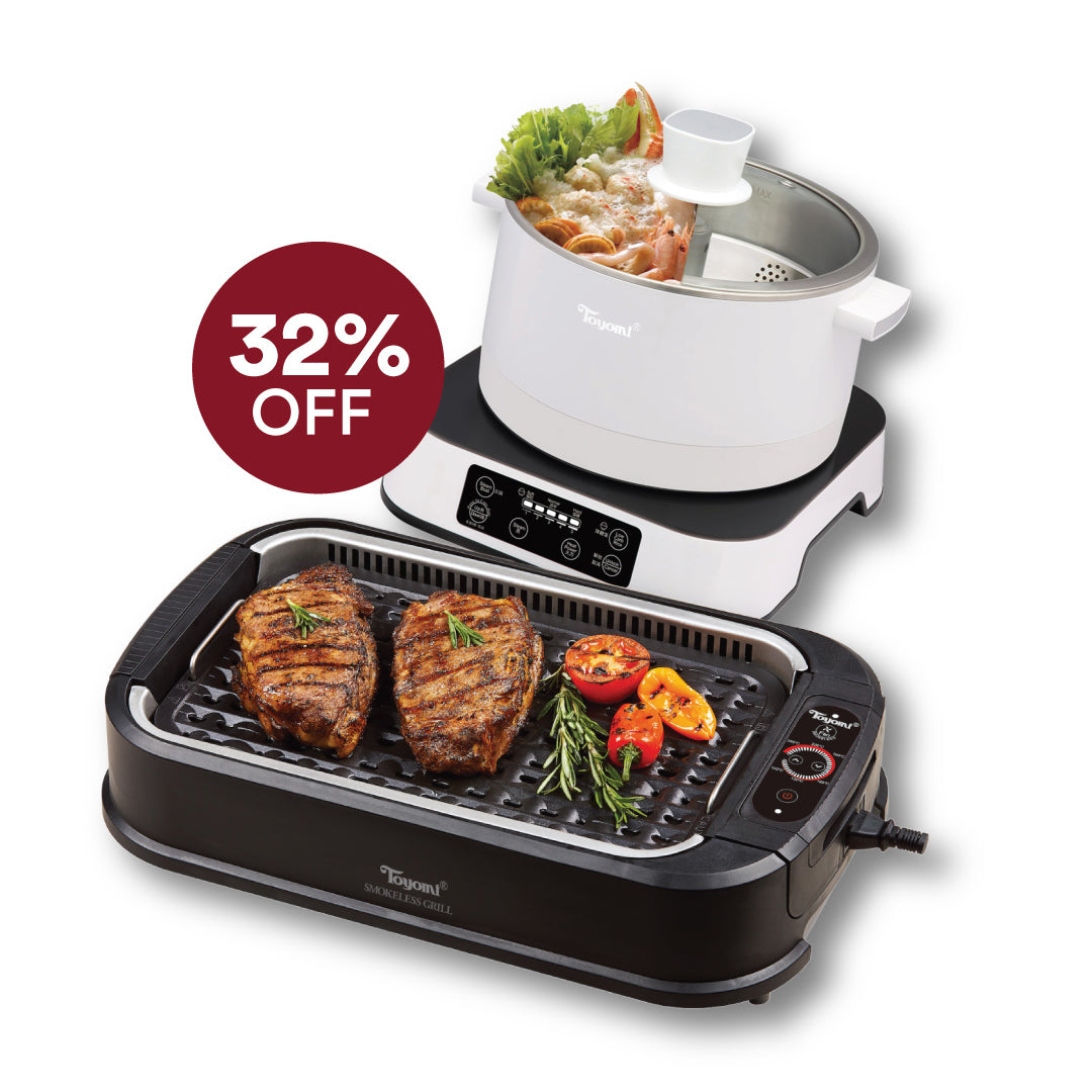 TOYOMI Electric Smokeless BBQ Model: BBQ 2002