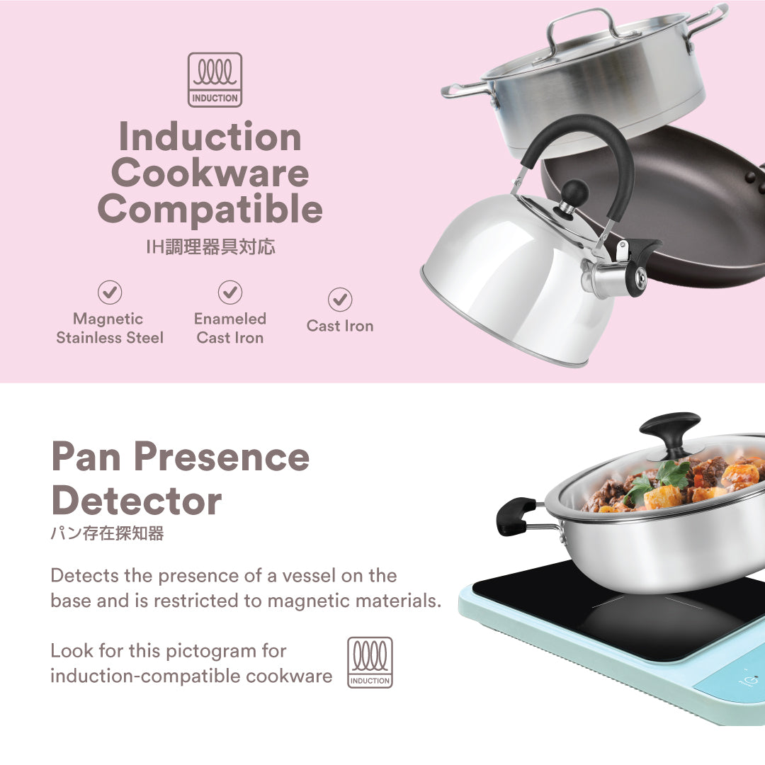 [NEW] TOYOMI Digital Hob Induction Cooker with FREE Stainless Steel Pot IH 12V12