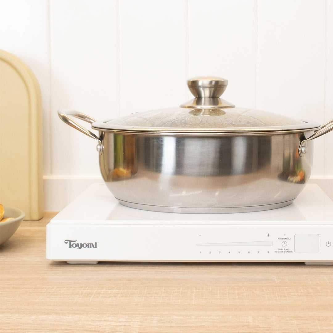 [Homes Bundle] Induction Cooker IH 15V15 + 4-in-1 Rotating SkewerPro Grill BBQS 3000
