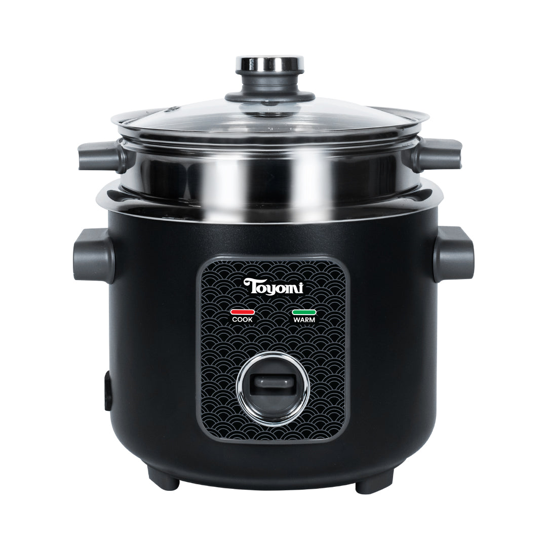 [NEW] Toyomi 1.8L Electric Rice Cooker & Steamer RC 3318SS