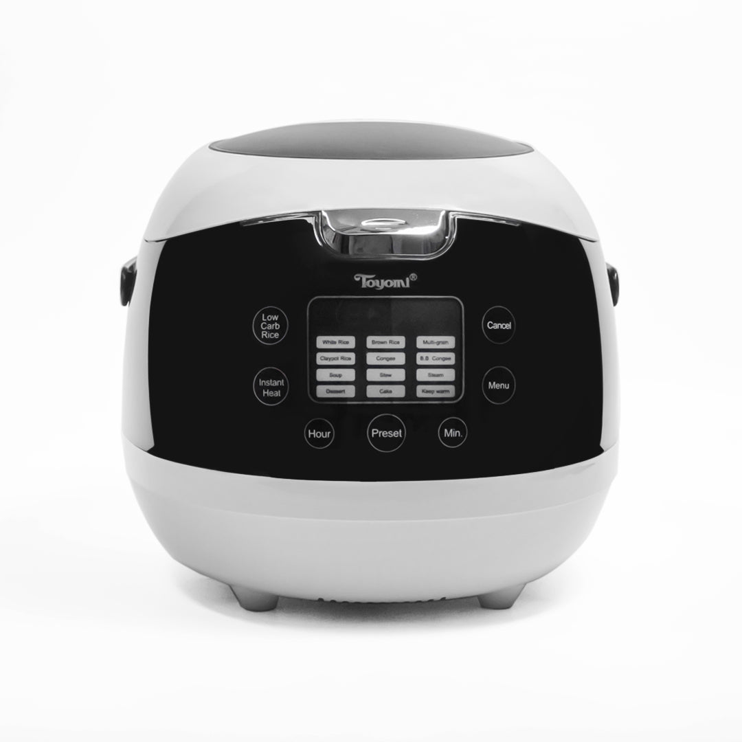 TOYOMI 1L SmartDiet Rice Cooker with Stainless Steel & Low Carb Rice Pot RC 5301LC