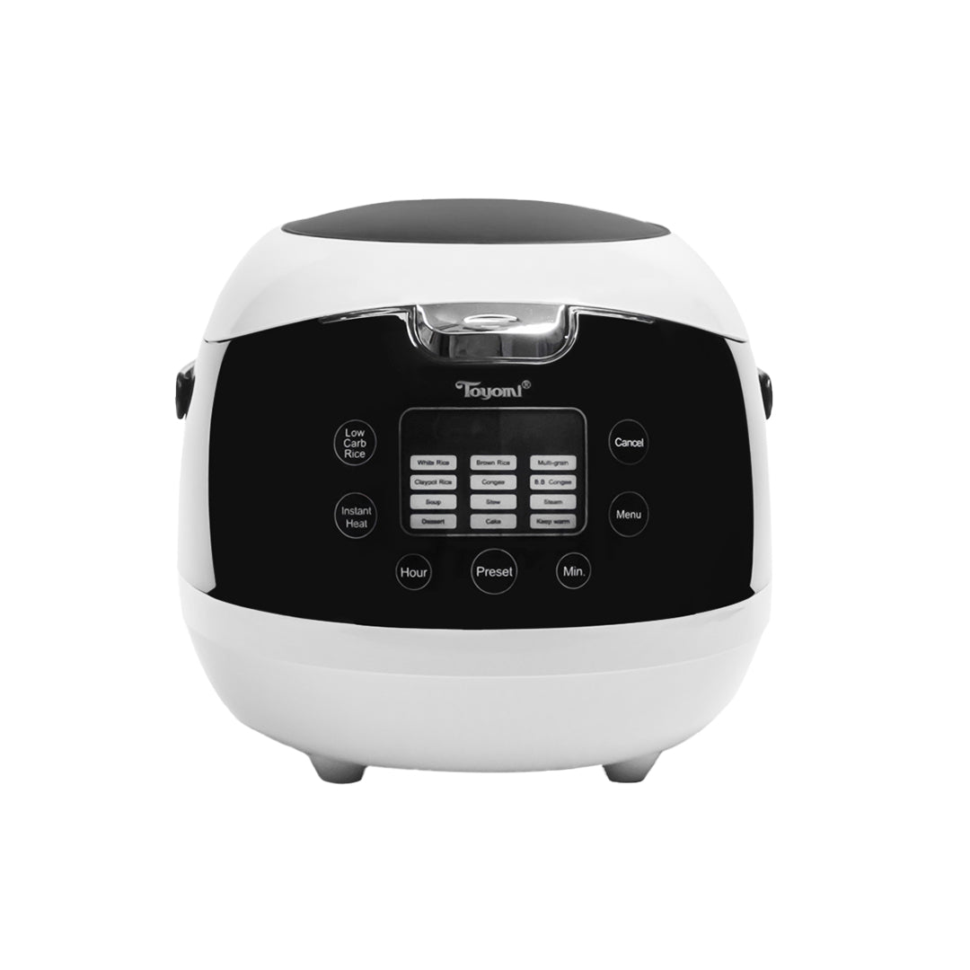 TOYOMI 1L SmartDiet Rice Cooker with Stainless Steel Low Carb