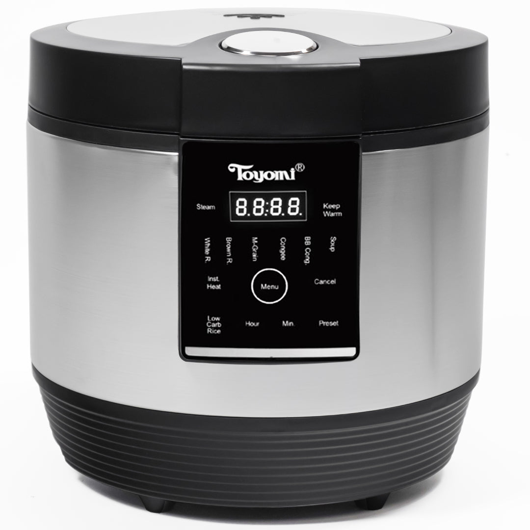 TOYOMI 1.8L Micro-com Low-Carb Stainless Steel Rice Cooker RC