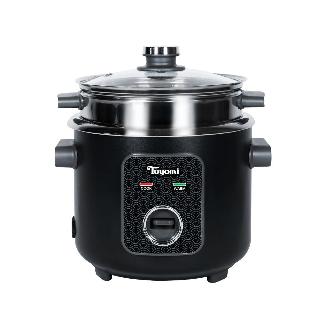 [NEW] Toyomi 1.0L Electric Rice Cooker & Steamer RC 3310SS