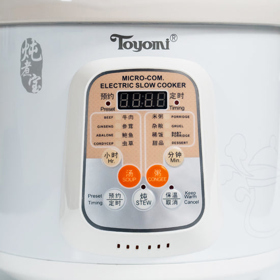 TOYOMI 4.0L Electric Micro-com Slow Cooker SC 4040