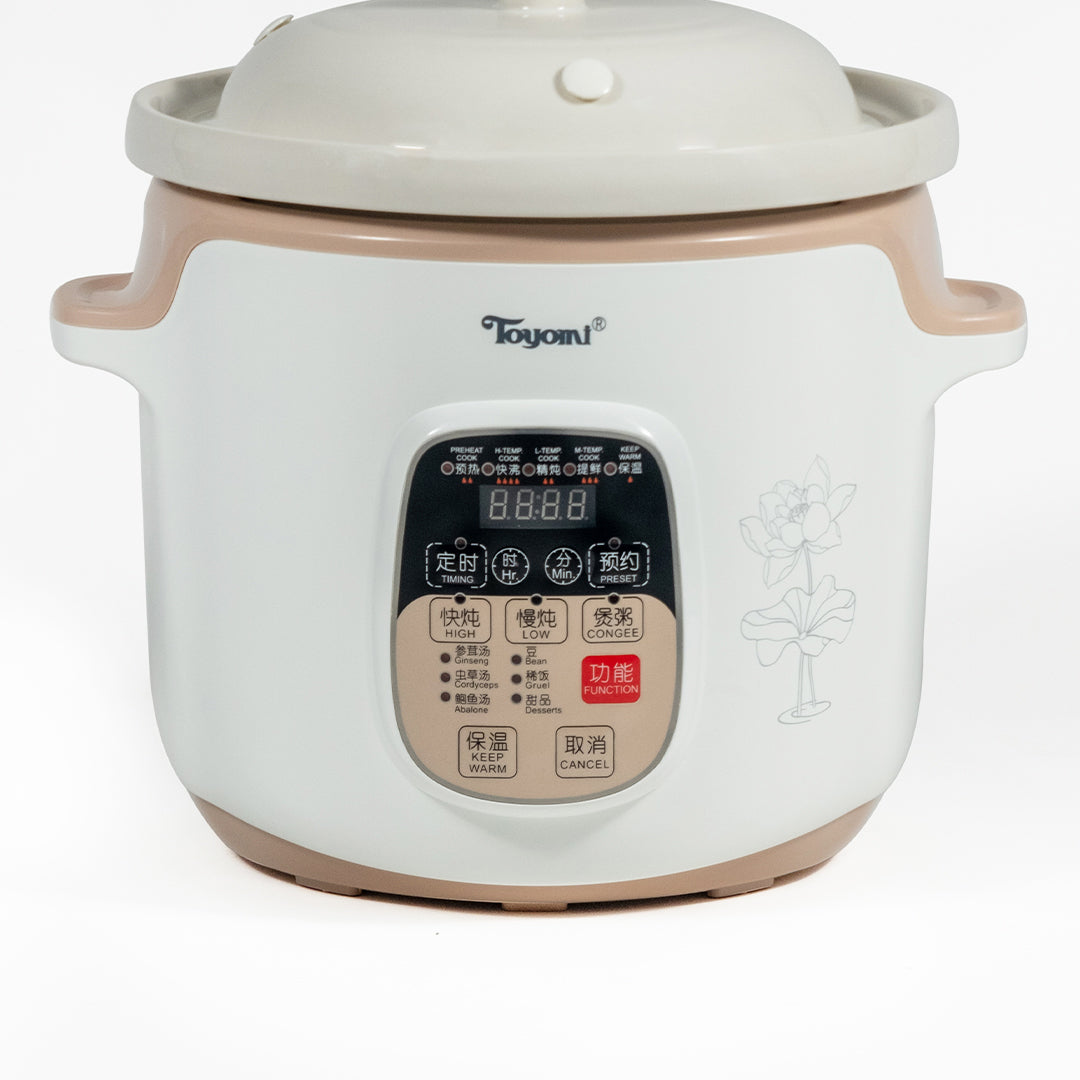 TOYOMI 4.0L Electric Micro-com Stew Cooker 4.0L SC 9840