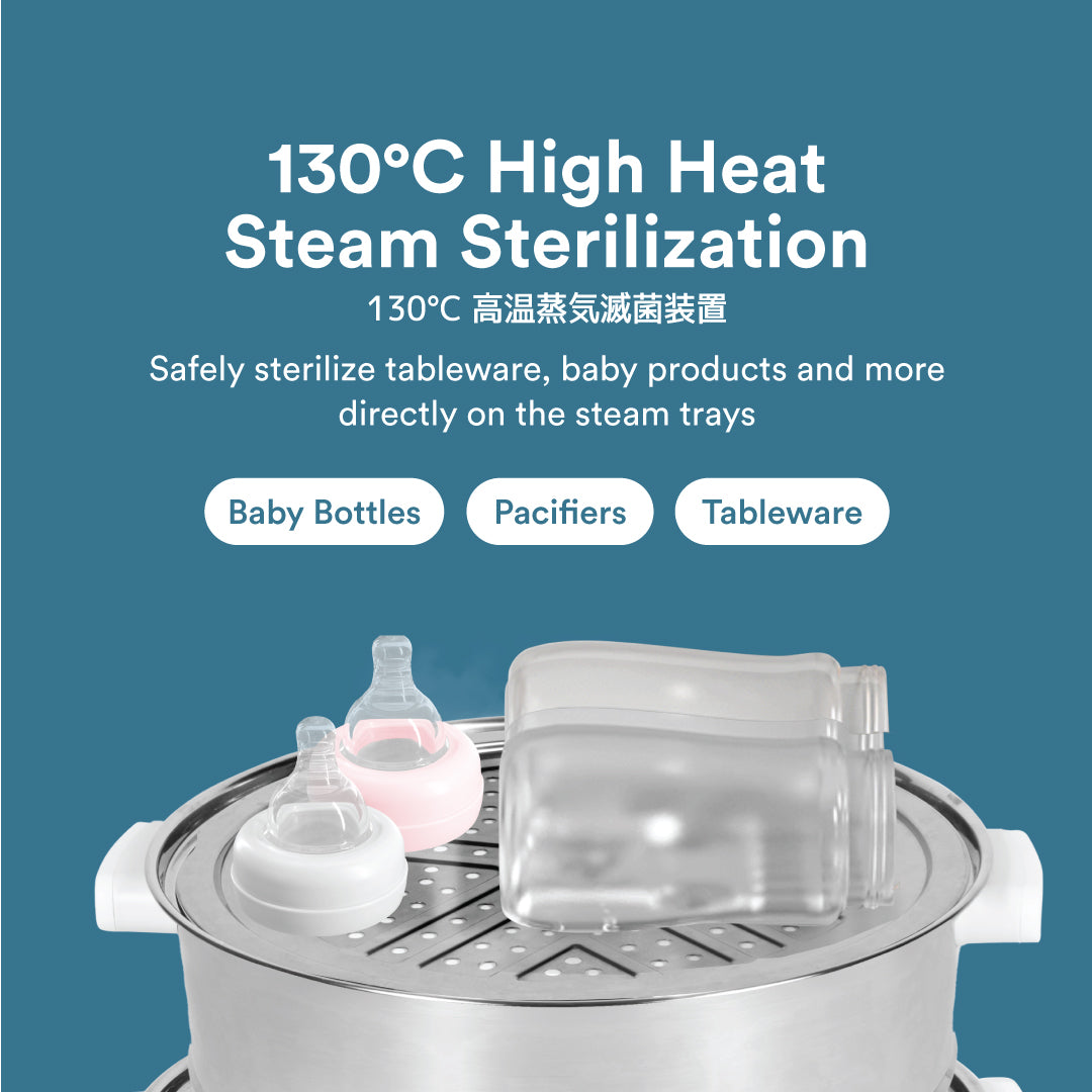 TOYOMI 13L TurboStack Stainless Steel Steamer ST 8880