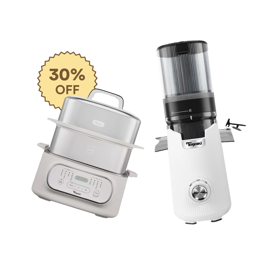 [Homes Bundle] Multi-Function Steamer ST 2318 + FullPress XL Slow Juicer SJ 9120