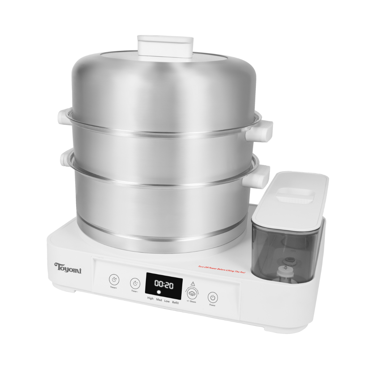 TOYOMI 13L TurboStack Stainless Steel Steamer ST 8880 | TOYOMI