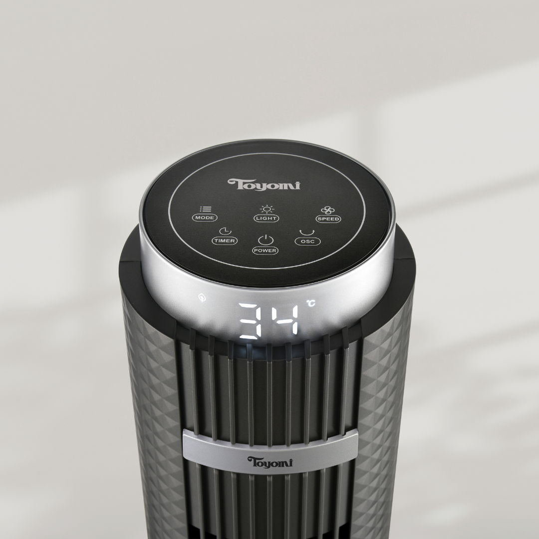 Toyomi New Cooling Air TOYOMI Airy Tower Fan With Remote TW 2103R