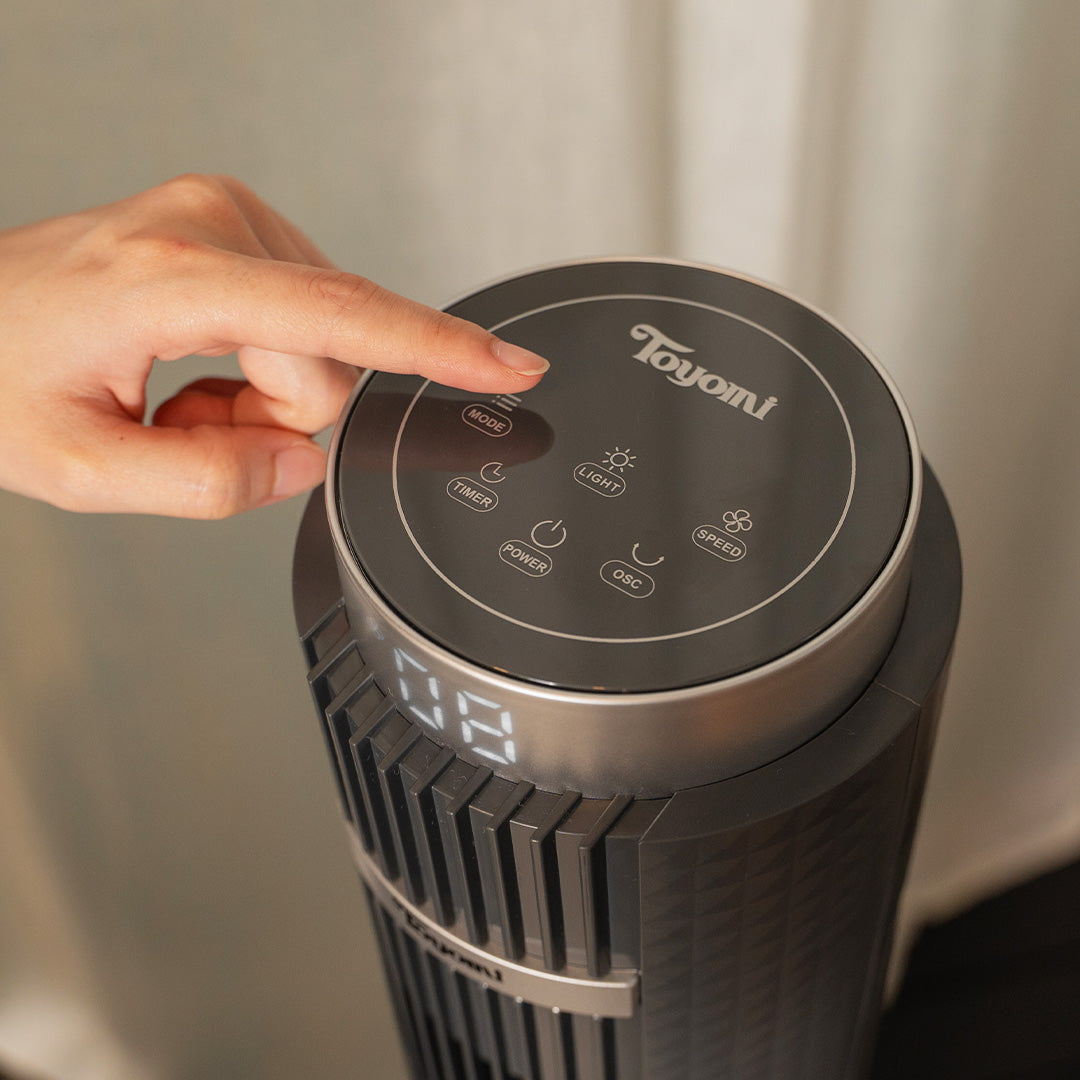 [Homes Bundle] DC Tower Fan TW 8311DC + HaloGuard Max HEPA UV Air Purifier AP 7300IT