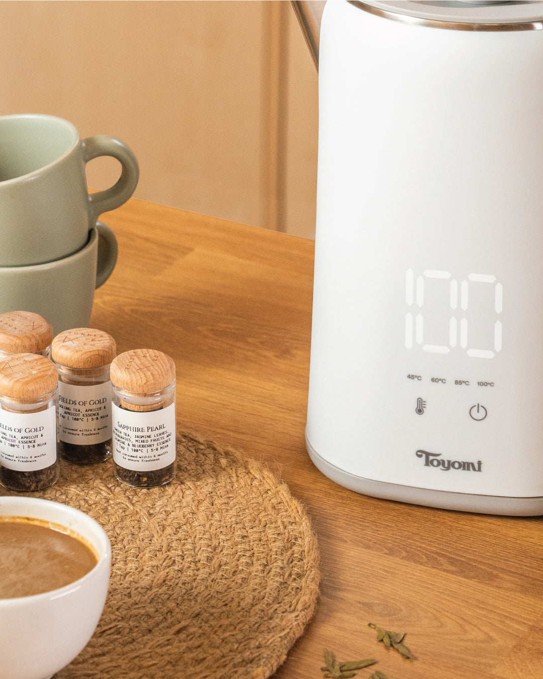 [NEW] TOYOMI 1.7L Classic Cordless Smart Kettle WK 1795