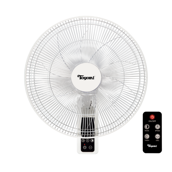 Load image into Gallery viewer, Toyomi 16&amp;quot; Wall Fan with remote FW 4518R - TOYOMI
