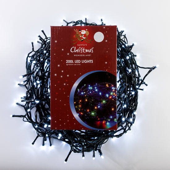 NET LED Green Wire Chasing Lights - 200 Lights - TOYOMI