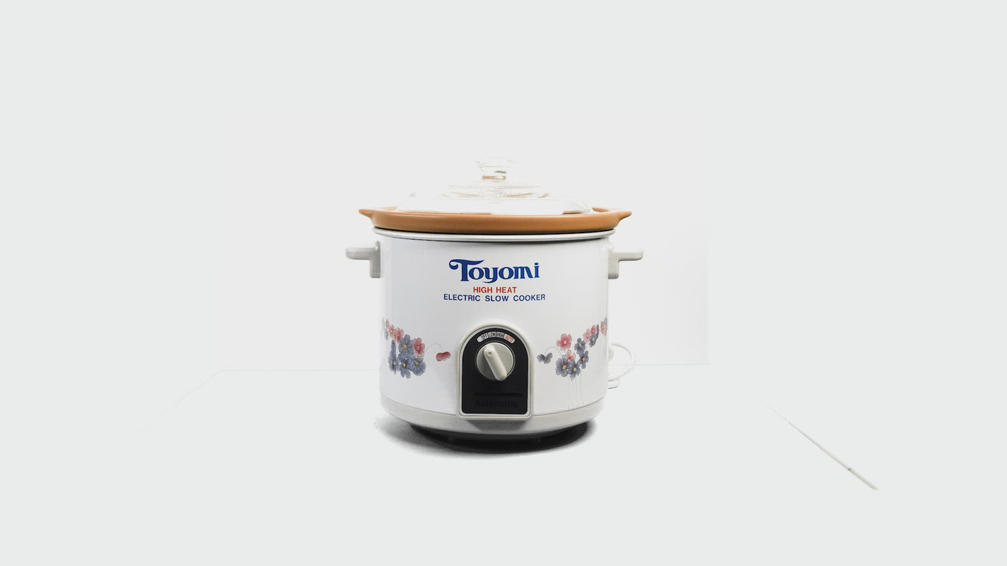 Load and play video in Gallery viewer, TOYOMI 3.2L High Heat Crockery Pot HH 3500A
