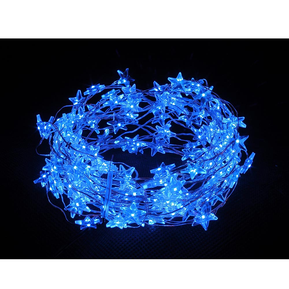 NET LED Copper Wire String 100 Star Lights 10 Meter - TOYOMI