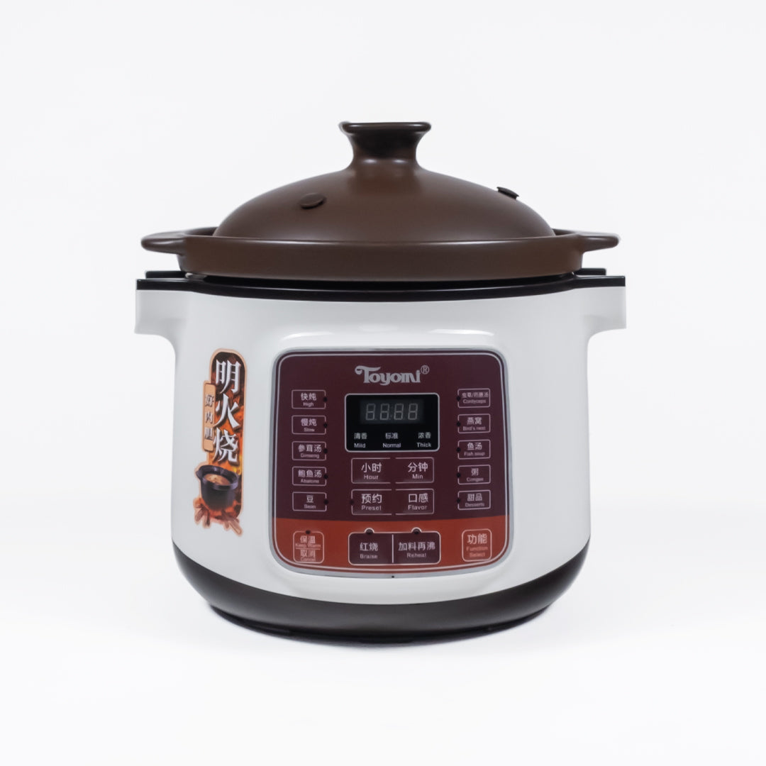 TOYOMI 4.0L Micro-com High Heat Stew Cooker HH 6080 | TOYOMI