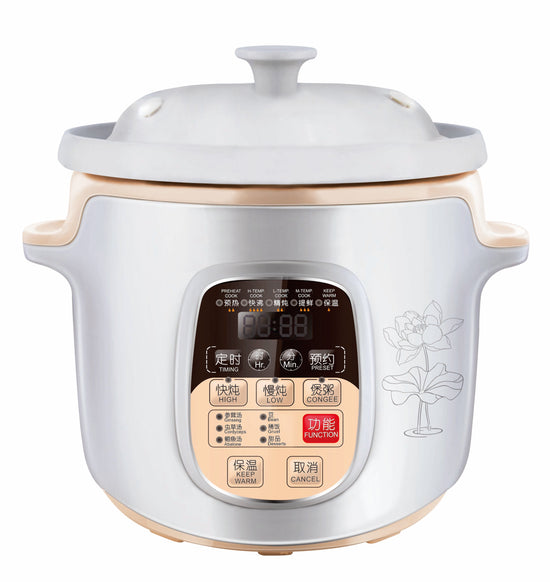 TOYOMI 4.0L Electric Micro-com Stew Cooker 4.0L SC 9840 - TOYOMI