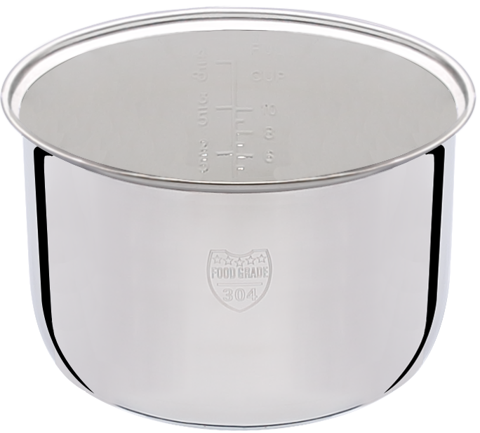 Toyomi 0.8L Electric Rice Cooker & Warmer with Stainless Steel Inner Pot RC 801SS - TOYOMI
